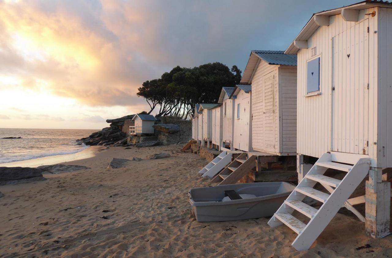 Maison Bord de mer à Noirmoutier Barbâtre Eksteriør bilde